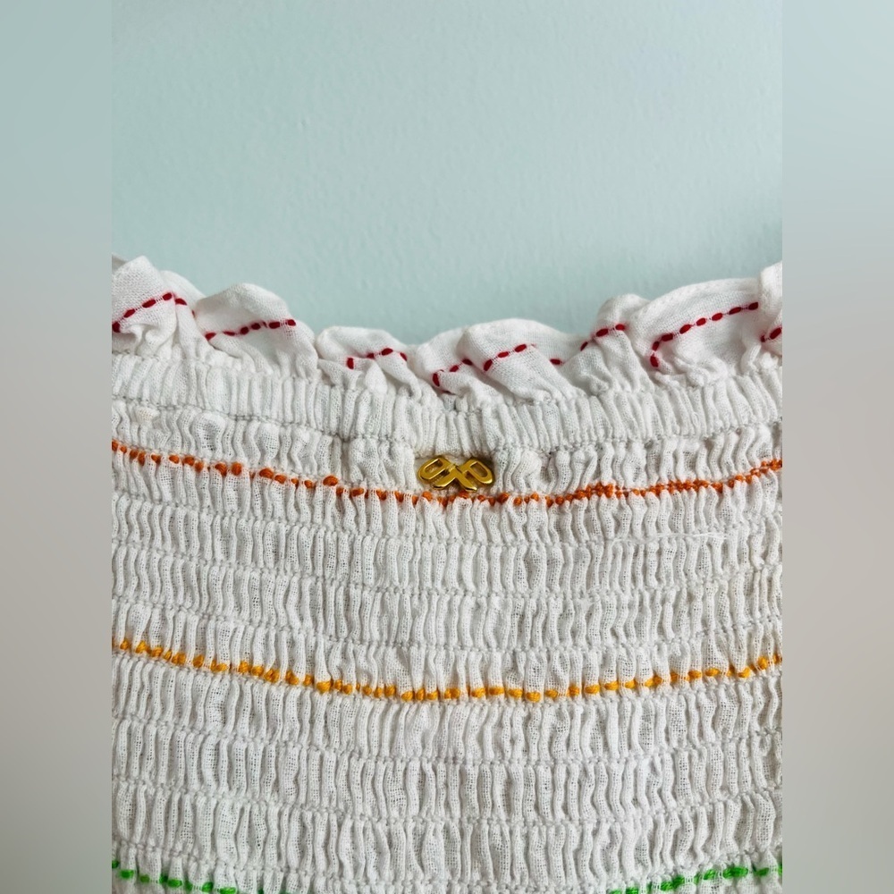 PQ Swim PilyQ Revolve Stephanie Maxi Dress Size XS/S Striped Smocked Tube Dress - Picture 7 of 13